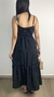 Vestido botāo poá preto - Amaya Loja