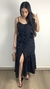 Vestido botāo poá preto - loja online