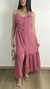 Vestido Botāo poá rosa - comprar online
