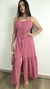Vestido Botāo poá rosa - loja online