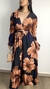 Macacão Floral azul - comprar online