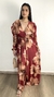 Macacão Floral vermelho - comprar online