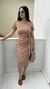 Vestido Bella Marrom - comprar online