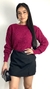 Tricot bolinha pink