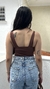 Body Kaira Marrom - Amaya Loja