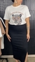 T-shirt oncinha branca - comprar online