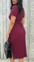 Vestido Bella vinho na internet