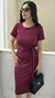 Vestido Bella vinho - comprar online