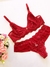 Conjunto Em Renda Meia Taça Sem Bojo Laura - Belle Fleur Lingerie