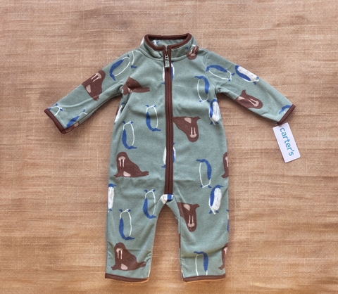 Carter’s - Macacão Foca fleece