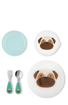 Set Bowl + Cubiertos Zoo Skip Hop - comprar online