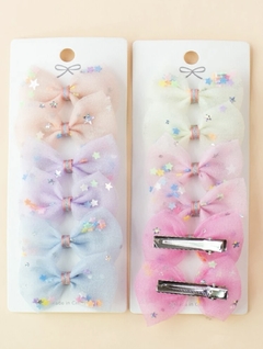 Moños con estrellitas bebés y niñas - comprar online