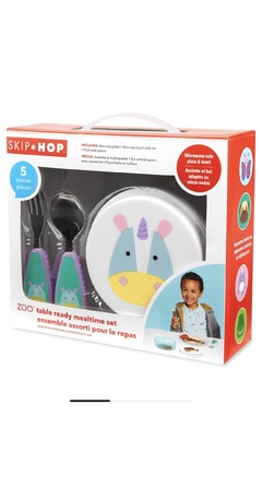 Set Bowl + Cubiertos Zoo Skip Hop en internet
