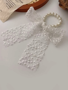 Colita con moño perlas - comprar online