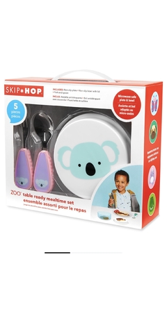 Set Bowl + Cubiertos Zoo Skip Hop - tienda online