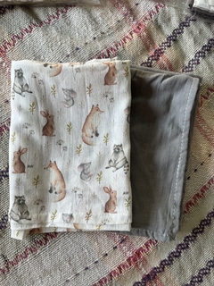 Set x2 Mantas de gasa muselina - comprar online