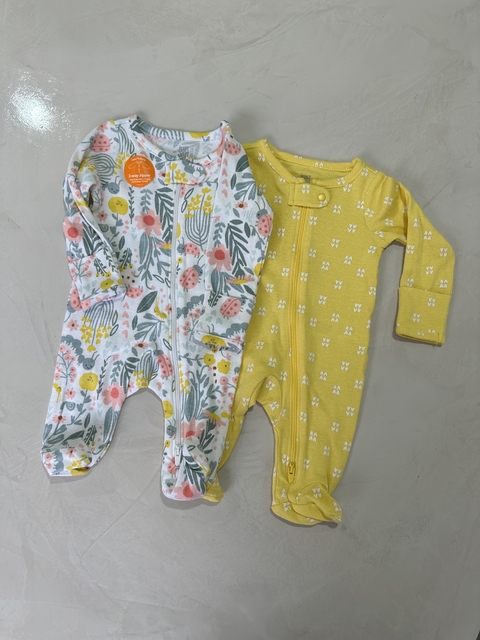 Pack x2 body Pijama Carter's