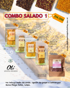 Combo Salado 1 (contiene 5 paquetes de 100 grs) - comprar online