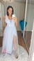 Vestido Fluido Tule soltinho com Brilho modelo Julia - comprar online