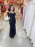 Vestido Longo Paetê preto Juliana Alcinha - Vestidos de Princesa K