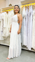 Vestido Camponesa Branco c Brilho na internet