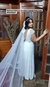 Imagem do Vestido Longo Rendado com Tule Helena