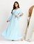 Vestido Luxo Estefany Azul Serenity