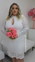 Vestido de Princesa Plus Size na internet