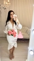 Vestido Costas Nuas Manga - comprar online