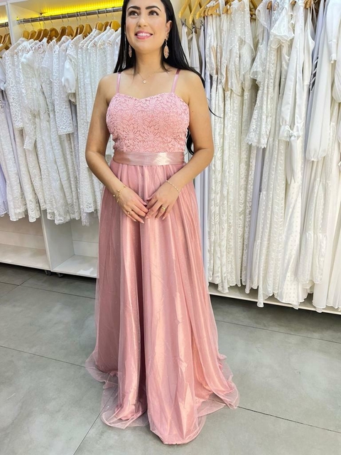 Vestido Debutante Longo