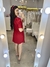 Vestido Manguinha Montaria Vermelho na internet