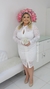 Vestido Aurora Manga Longa Plus Size