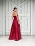 Vestido Debutante Longo Marsala - comprar online