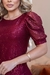 Vestido Monique MARSALA manguinha Paetê - comprar online