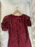 Vestido Monique MARSALA manguinha Paetê