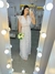 Vestido Romantico Longo Helena sem as costas aberta na internet