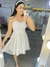Vestido CURTO LUXO Noiva com brilho e tule