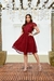 Vestido de Princesa Ana Paula Marsala - comprar online