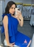 Vestido de Princesa Eloá AZUL ROYAL - loja online