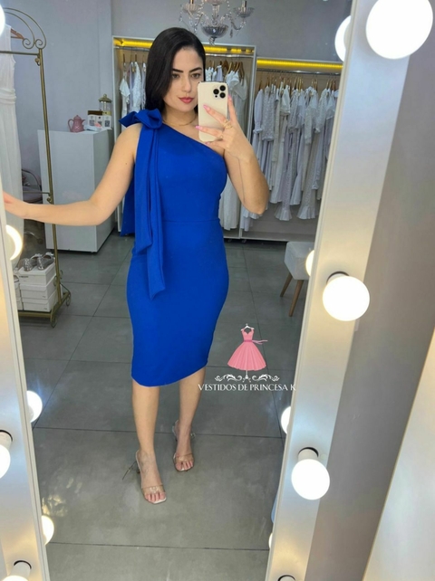 Vestido de Princesa Eloá AZUL ROYAL