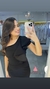 Imagem do Vestido de Princesa Coleção Eloá - modelo 03 - Babado duplo lateral preto