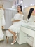 Vestido de Princesa musseline Branco Leveza ciganinha Agar na internet