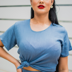 Conjunto Agnes Azul Serenity
