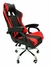 Imagen de Sillón Gamer PRO Extreme Hunter Modelo SG03 Con Base Apoya Pies Rojo/Negro