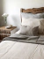 Almohadon Waffle 30x50 gris perla