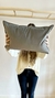 Almohadon pana 30x50 gris con solapa