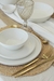 Plato Catar 26cm blanco - comprar online