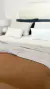 Manta pie de cama gasa gris perla 1.40x2.00 - comprar online