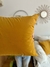 Almohadon pana 50x50 mostaza - comprar online