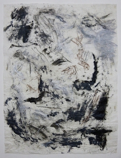 Impresiones de un bosque #02, 2019. Mixta sobre papel. 99x74 cm.